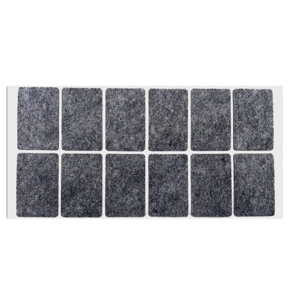 Selbstklebendes Filzpad 35x55mm Grau – Furnica