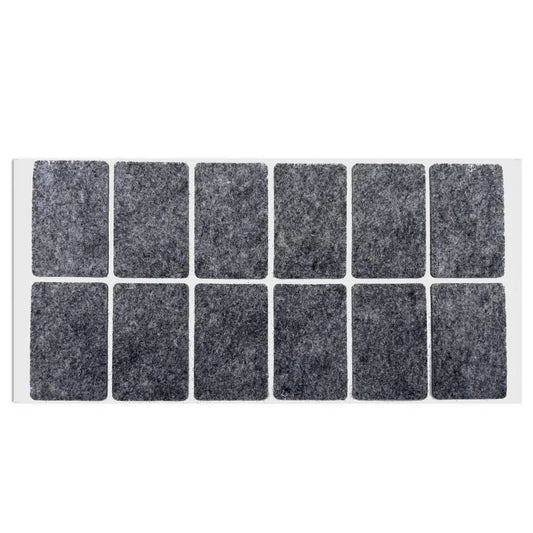 Selbstklebendes Filzpad 35x55mm Grau – Furnica