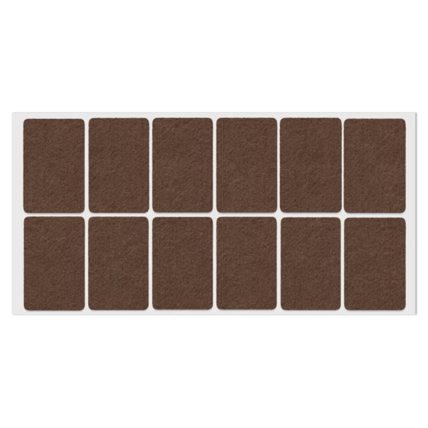 Selbstklebendes Filzpad 35x55mm