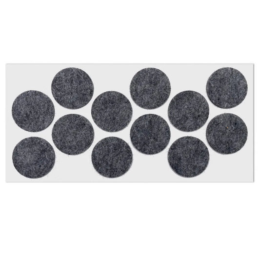 Selbstklebendes Filzpad Ø40mm Grau – Furnica