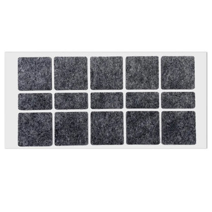 Selbstklebendes Filzpad 40x40mm/20x40mm Grau – Furnica
