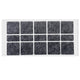 Selbstklebendes Filzpad 40x40mm/20x40mm Grau – Furnica