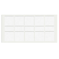 Selbstklebendes Filzpad 40x40mm/20x40mm Weiß