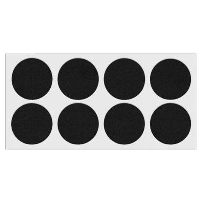 Selbstklebendes Filzpad Ø50mm Schwarz – Furnica