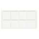 Selbstklebendes Filzpad 50x50mm Weiß – Furnica