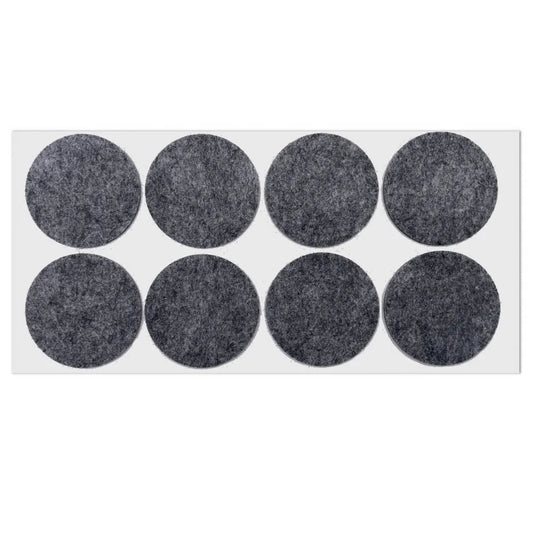Selbstklebendes Filzpad Ø55mm Grau – Furnica