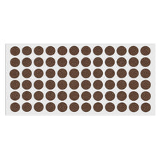 Selbstklebendes Filzpad Ø15mm Braun