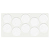 Selbstklebendes Filzpad Ø45mm Weiß