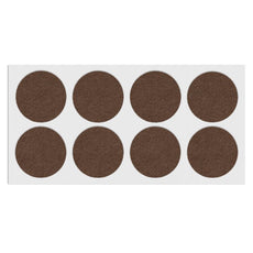 Selbstklebendes Filzpad Ø50mm Braun