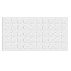 Selbstklebendes Silikon Elastikpuffer 9x2mm