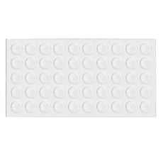 Selbstklebendes Silikon Elastikpuffer 7x1.5mm
