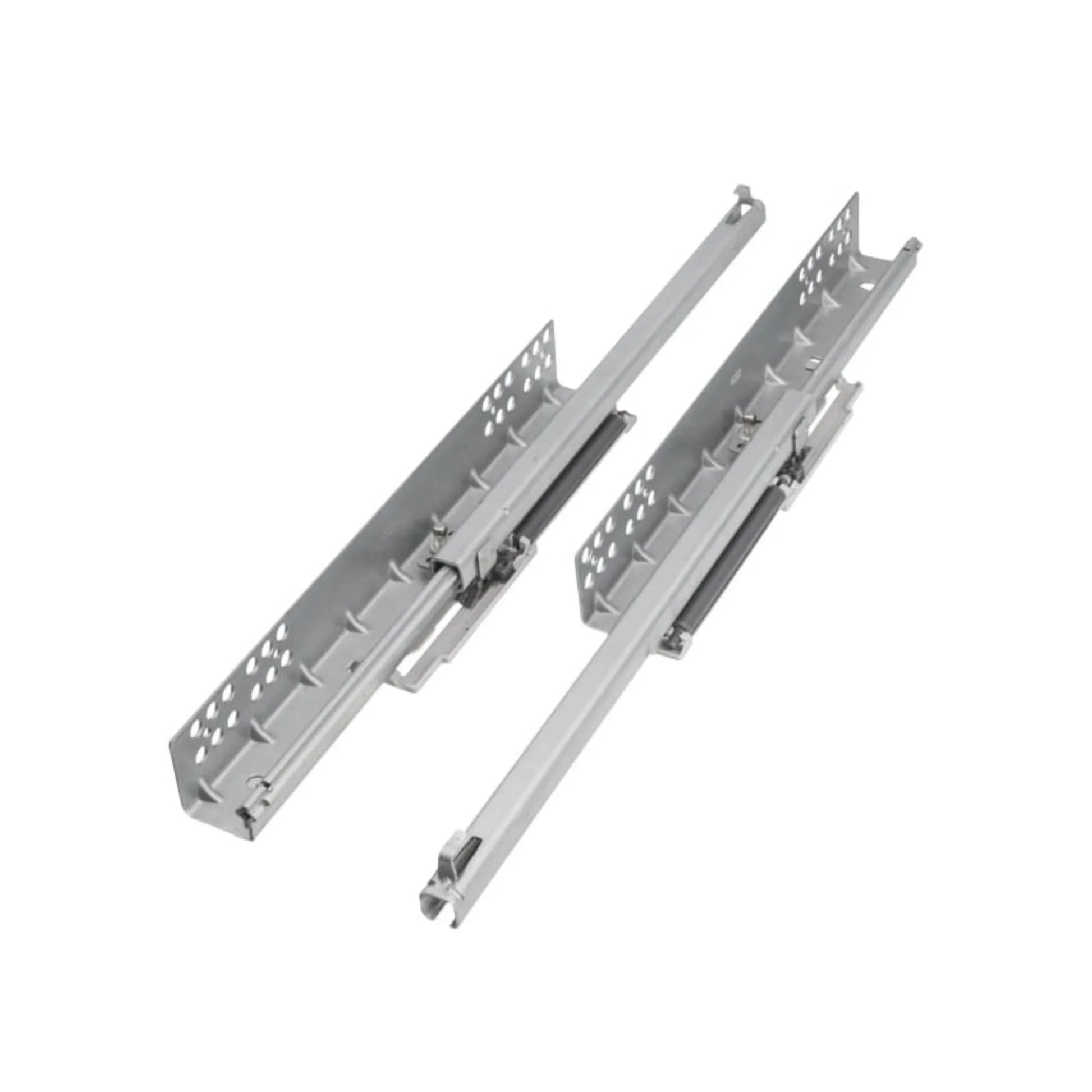 Soft-Close Unterflurführungen Schubladenschienen 250mm - 550mm – Furnica