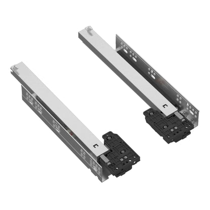 Soft-Close Unterflurführungen Schubladenschienen, Vollauszug 250mm - 600mm – Furnica