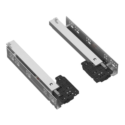Soft-Close Unterflurführungen Schubladenschienen, Vollauszug 250mm - 600mm – Furnica