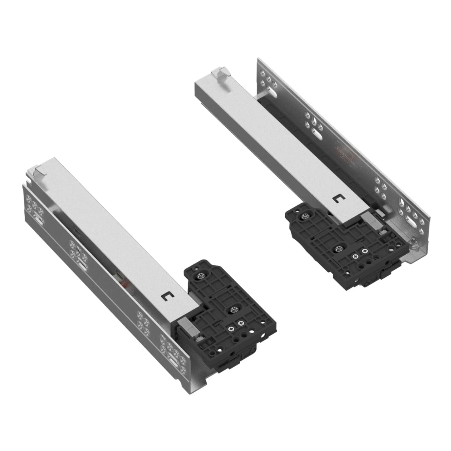 Soft-Close Unterflurführungen Schubladenschienen, Vollauszug 250mm - 600mm – Furnica