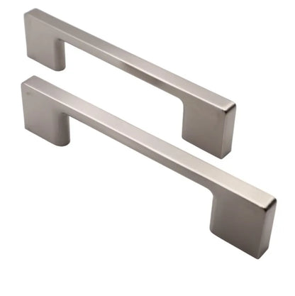TECHNO Möbelgriff 128mm - Gebürsteter Stahl – Furnica