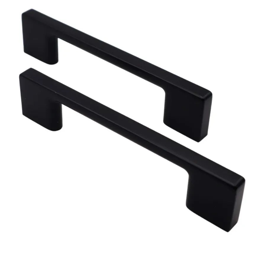 TECHNO Möbelgriff 128mm - Mattschwarz – Furnica