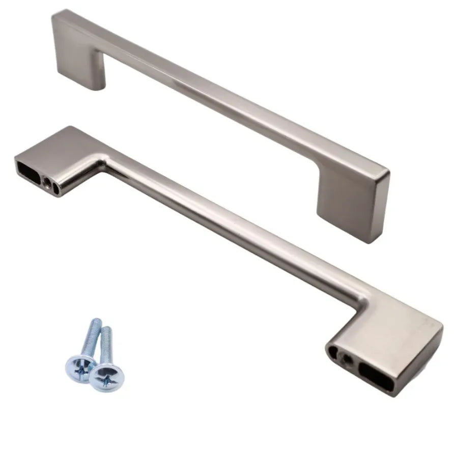 TECHNO Möbelgriff 160mm - Gebürsteter Stahl – Furnica