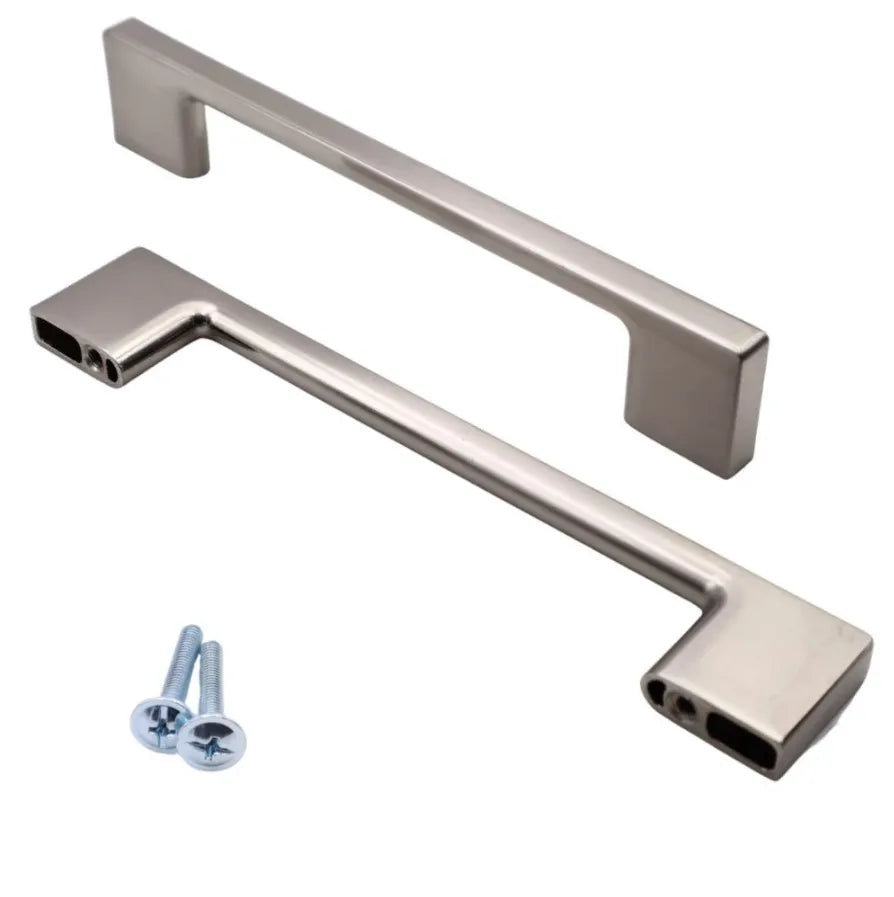TECHNO Möbelgriff 256mm - Gebürsteter Stahl – Furnica