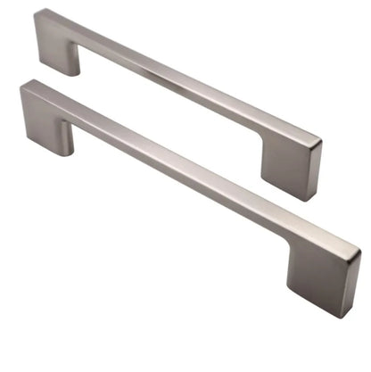 TECHNO Möbelgriff 256mm - Gebürsteter Stahl – Furnica