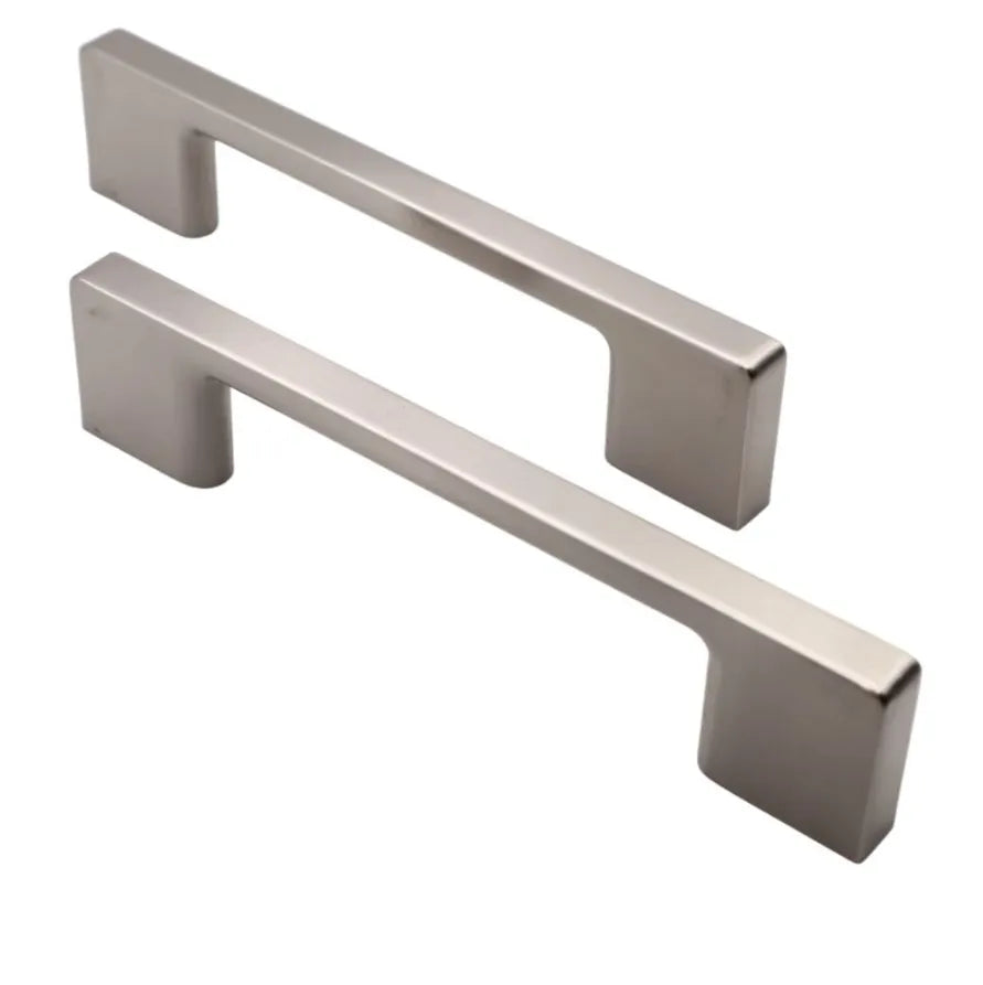TECHNO Möbelgriff 96mm - Gebürsteter Stahl – Furnica