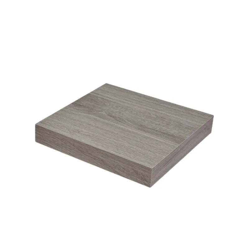 Verdecktes Bücherregal - 3er Pack - Graue Eiche - 23,5cm – Furnica