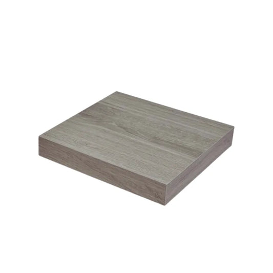 Verdecktes Bücherregal - 3er Pack - Graue Eiche - 23,5cm – Furnica