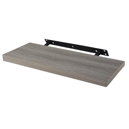 Verdecktes Bücherregal - 3er Pack - Graue Eiche - 60cm – Furnica