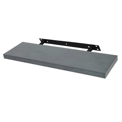 Verdecktes Bücherregal - 3er Pack- Industrie-Grau - 120cm – Furnica