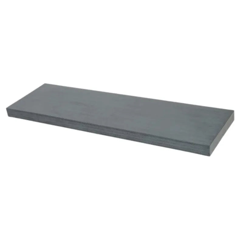 Verdecktes Bücherregal - 3er Pack- Industrie-Grau - 120cm – Furnica