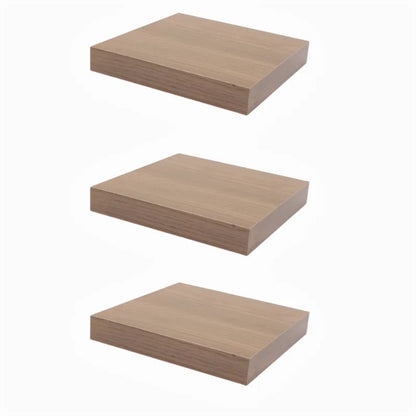 Verdecktes Bücherregal - 3er Pack - Knorrige Eiche - 23,5cm – Furnica
