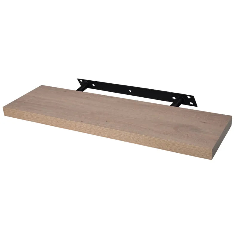 Verdecktes Bücherregal - 3er Pack- Knorrige Eiche - 90cm – Furnica