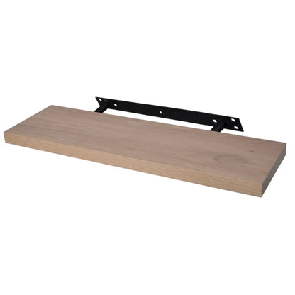 Verdecktes Bücherregal - 3er Pack- Knorrige Eiche - 90cm – Furnica
