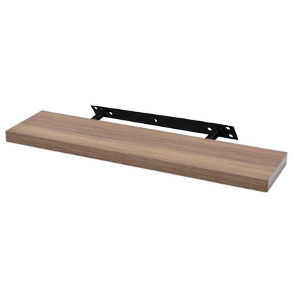 Verdecktes Bücherregal - 3er Pack- Walnussbaum - 90cm – Furnica