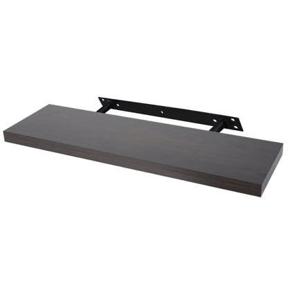 Verdecktes Bücherregal - 3er Pack- Wenge - 80cm – Furnica