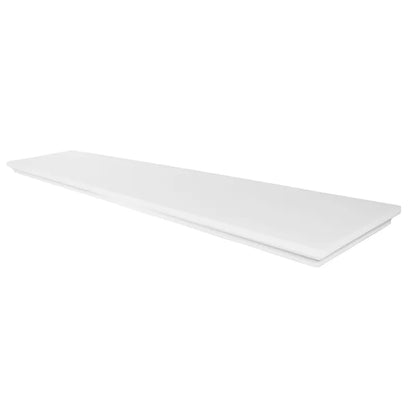 Verdecktes Bücherregal - Klassisch - 3er Pack - Weiß Matt - 80cm – Furnica