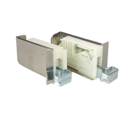 Verstellbare Schrankhalterung  L+R - 3D Premium - Satin – Furnica