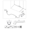 3 Wandhängeschrank LED Lampen + Netzteil (F03)