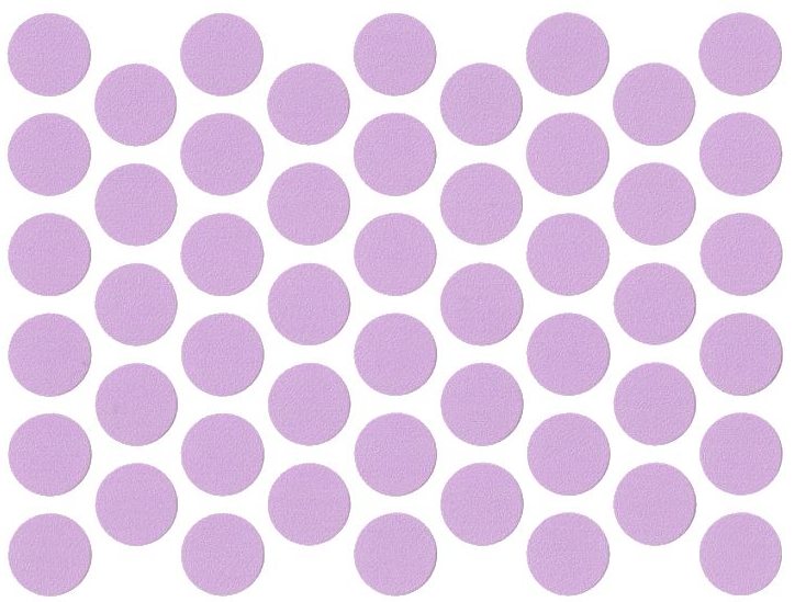 Schraubabdeckkappen Selbstklebend - Violett 14mm