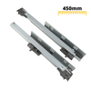 Unterflurführungen Schubladenschienen Push-to-Open 450mm