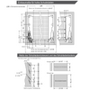 1 Satz Soft-Close Schubladensystem, HOCH, H: 185mm, Weiß