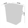Mülleimer Mülltrennung Soft-Close 3 x 10L - 60cm Küchenschrank